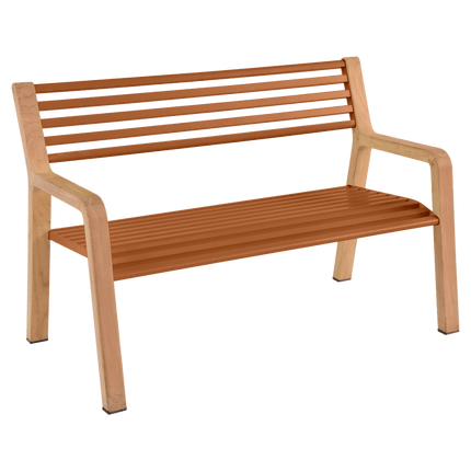 Somerset Teak & Aluminium Garden Bench - CWDH