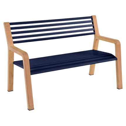 Somerset Teak & Aluminium Garden Bench - CWDH