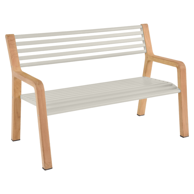Somerset Teak & Aluminium Garden Bench - CWDH