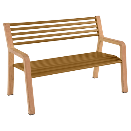 Somerset Teak & Aluminium Garden Bench - CWDH