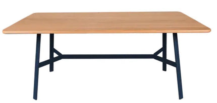 SO'O 180 x 90 Oak table 6 seater - hospitality