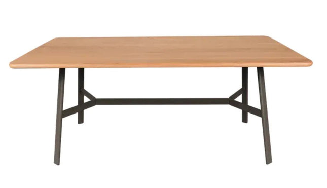 SO'O 180 x 90 Oak table 6 seater - hospitality