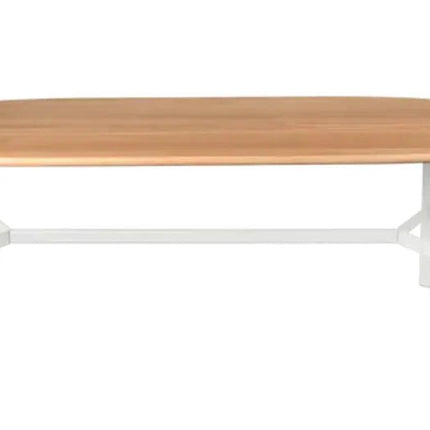 SO'O Oval 220 x 95 Oak Table 8 Seater - hospitality