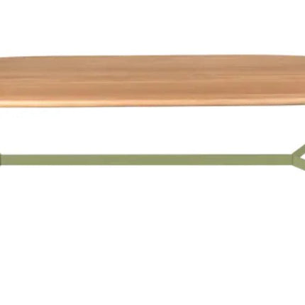 SO'O Oval 220 x 95 Oak Table 8 Seater - hospitality