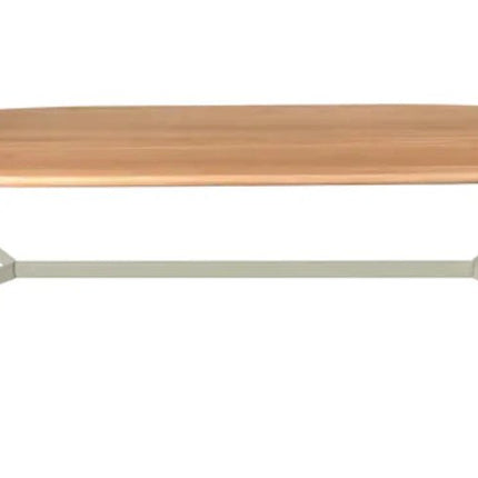 SO'O Oval 220 x 95 Oak Table 8 Seater - hospitality