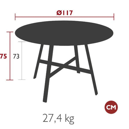 SO'O Oval Oak Ø117 - hospitality