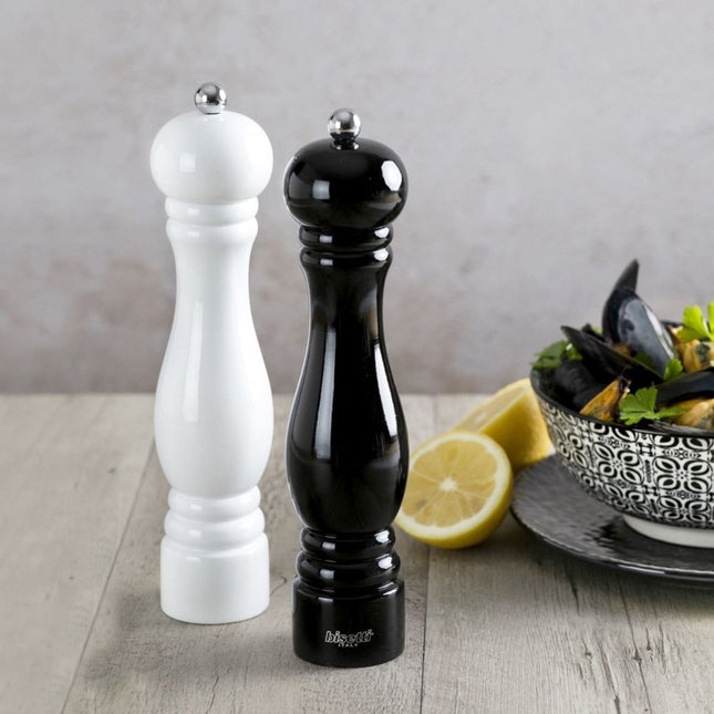 Sorrento salt mill, black, 250mm - hospitality