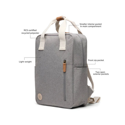 Sortin RCS Backpack Crafted in Recycled Polyester - hospitality