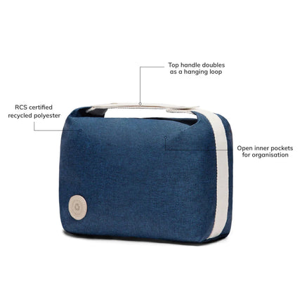 Sortin RCS Collection Handcrafted Toiletry Bag - hospitality