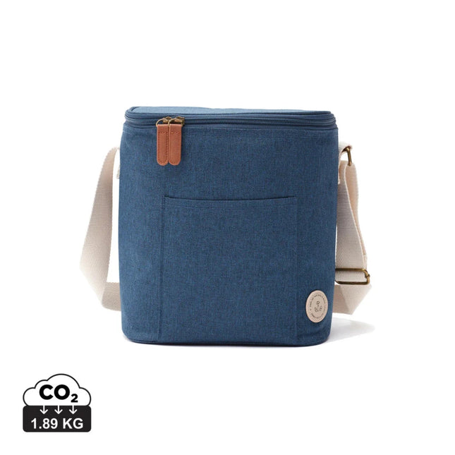 Sortino Cooler Bag in Melange Fabric With PU Trim Signature Collection Craftsmanship – part of the Summer Terrace kit