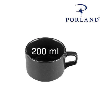 Stackable Cup Coal, 200ml – coffee and tea cup, photo 2