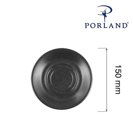Stackable Cup Saucer Coal, 150mm – cup saucer, photo 3