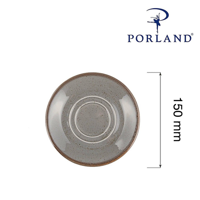 Stackable Cup Saucer Stone, 150mm – cup saucer, photo 2