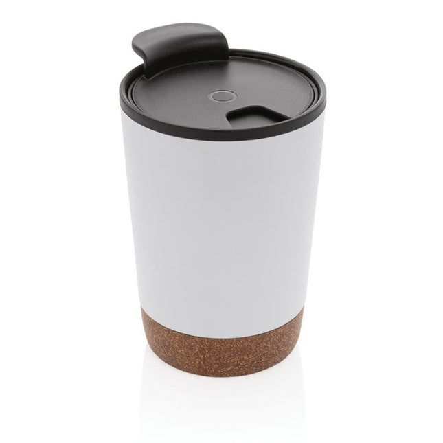 Stainless steel cork coffee tumbler pack of 25 - hospitality