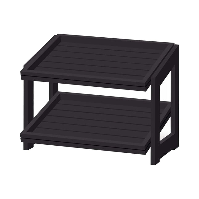 Stand (2-level) Madeira Black 574x323x441 mm - hospitality
