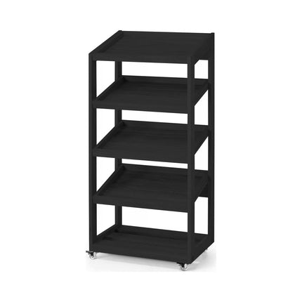 Fine Dine Stand (4-level) Madeira Black 574x400x1197 mm – melamine buffet equipment for hotels & restaurants, Ireland