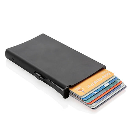 Standard aluminium RFID cardholder - hospitality