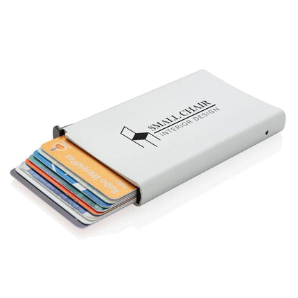Standard aluminium RFID cardholder - hospitality