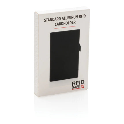 Standard aluminium RFID cardholder - hospitality