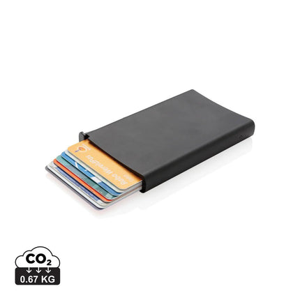 Standard aluminium RFID cardholder - hospitality