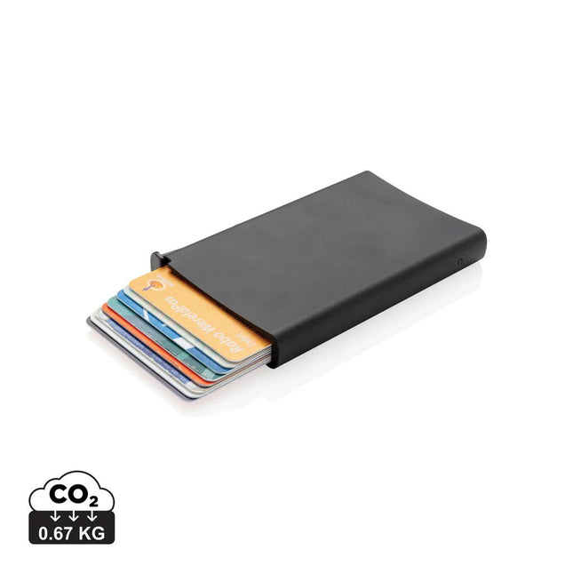 Standard aluminium RFID cardholder - hospitality