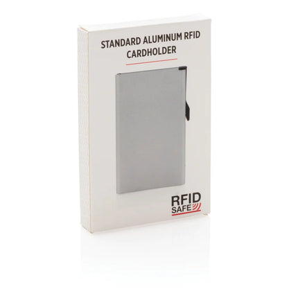 Standard aluminium RFID cardholder - hospitality