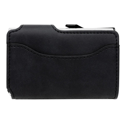 Standard aluminium RFID cardholder with PU wallet - hospitality