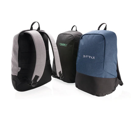 Standard RFID anti theft backpack PVC free - hospitality