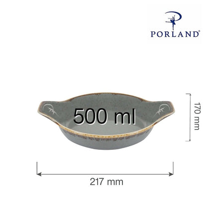 Stone baking dish, 220mm - hospitality