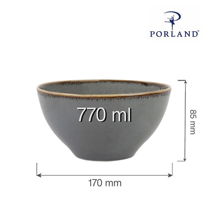 Stone bowl, 160x160mm - hospitality