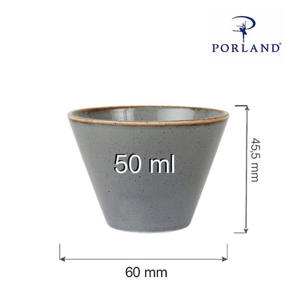 Stone conical bowl, 60mm - hospitality