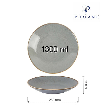Stone coupe plate, 260mm - hospitality