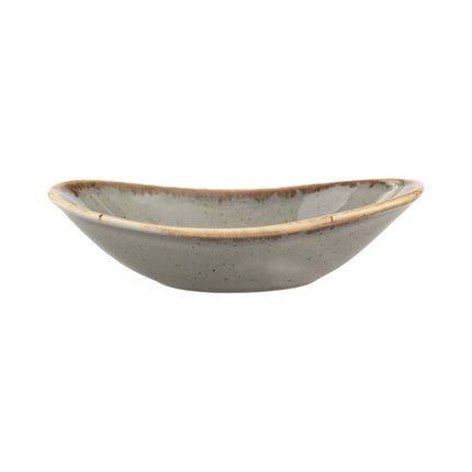 Stone oval mini dish, 110mm - CWDH