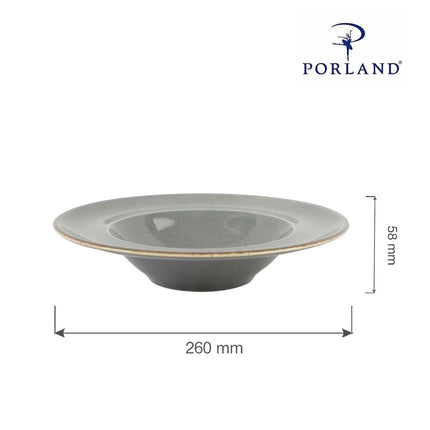 Stone paste plate, 260mm - hospitality