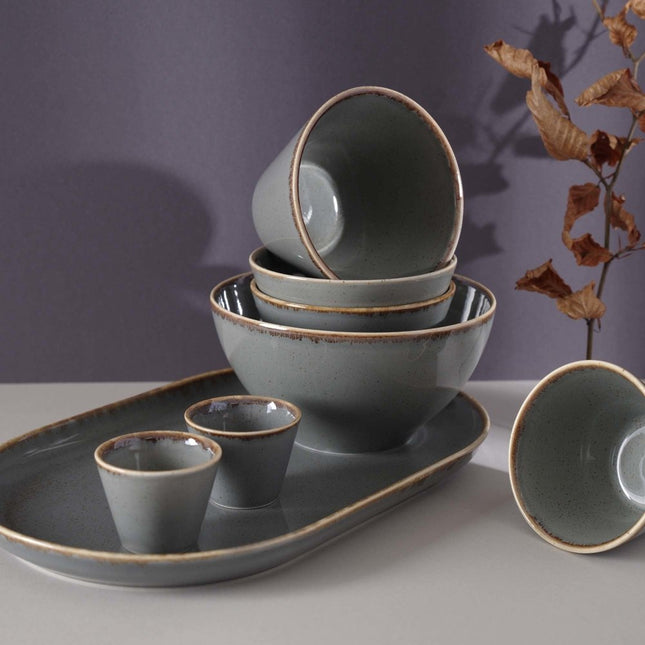 Stone paste plate, 260mm - hospitality