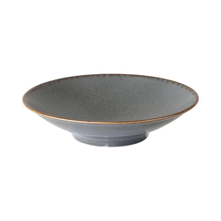 Stone plate on foot , 260x(H)62mm - hospitality