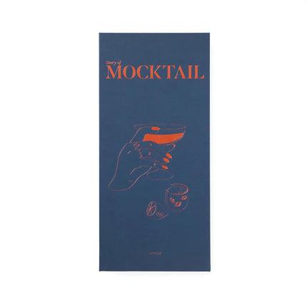 Story Of Mocktail Collection In Bookbound Gift Box With FSC Acacia Muddler And Stainless Steel Jigger - hospitality