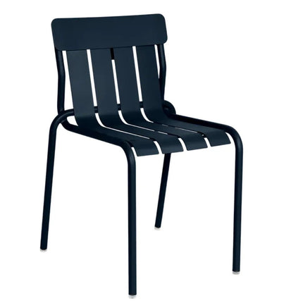 Stripe Chair Stackable Outdoor Dining - hospitality