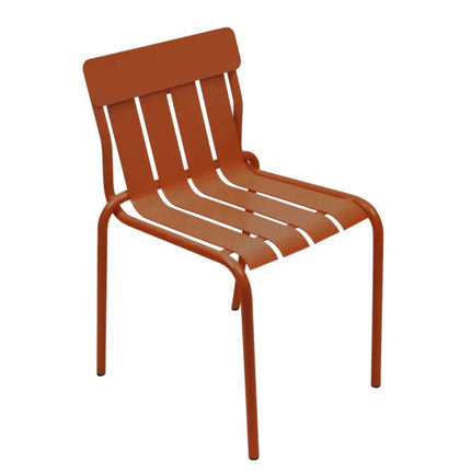 Stripe Chair Stackable Outdoor Dining - hospitality