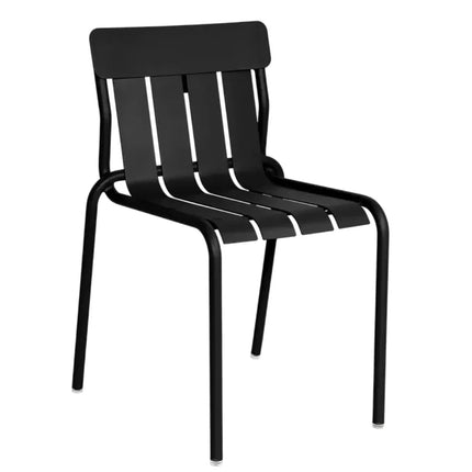 Stripe Chair Stackable Outdoor Dining - hospitality