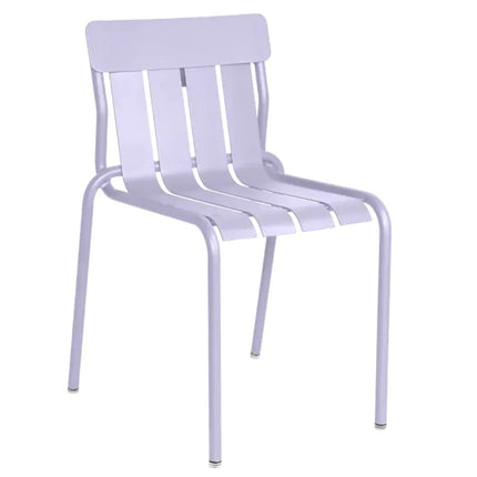 Stripe Chair Stackable Outdoor Dining - hospitality