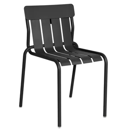Stripe Chair Stackable Outdoor Dining - hospitality