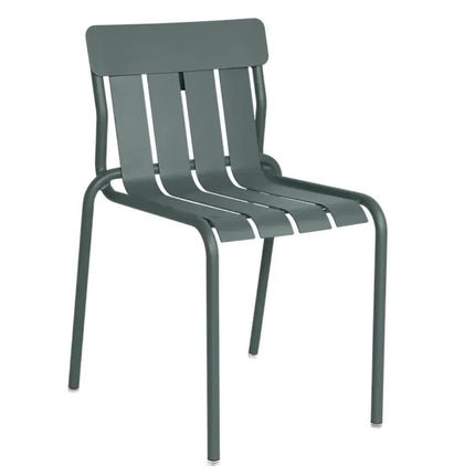 Stripe Chair Stackable Outdoor Dining - hospitality