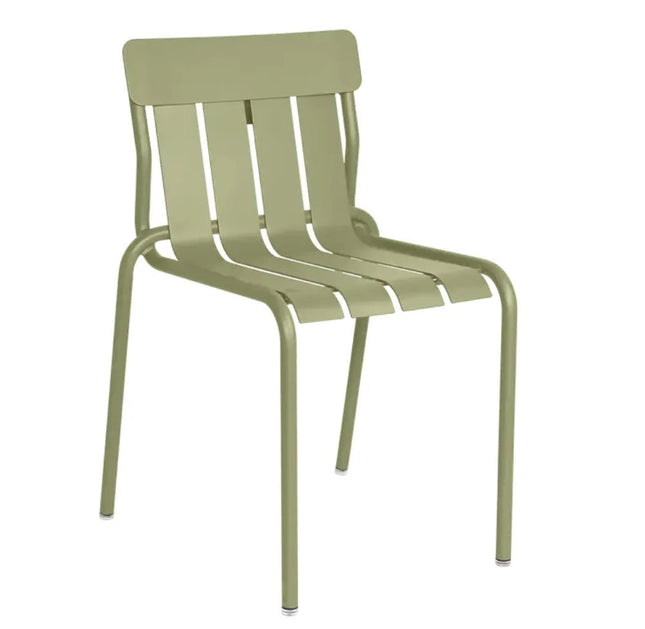 Stripe Chair Stackable Outdoor Dining - hospitality