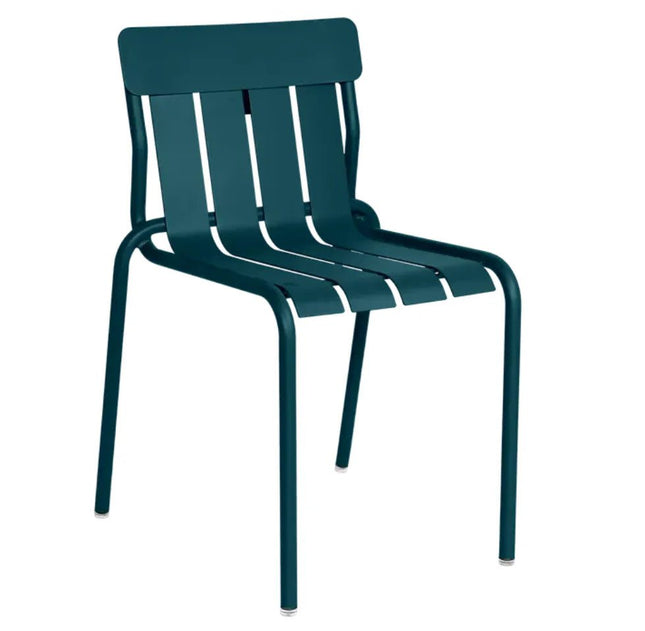 Stripe Chair Stackable Outdoor Dining - hospitality
