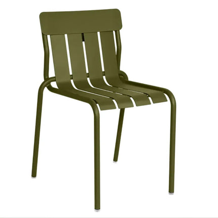 Stripe Chair Stackable Outdoor Dining - hospitality