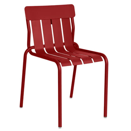 Stripe Chair Stackable Outdoor Dining - hospitality