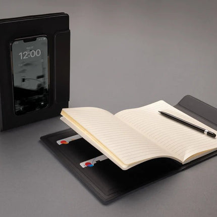 Stuart RCS certified RPU magnetic A5 portfolio - hospitality