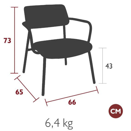 Studie Fabric Lounge Armchair - hospitality