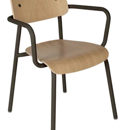 Studie Oak Armchair - hospitality